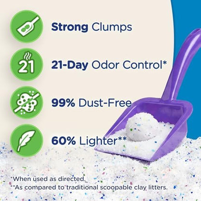 Ultra by Cat's Pride Clumping Micro Crystals Litter, Fragrance Free, 15lb - Image 3