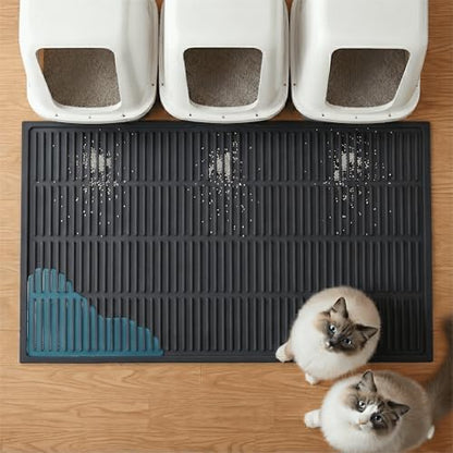 Heavy-Duty Cat Litter Mat: 10,000 Scratch Motions Tested by PetNova