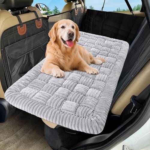 Dog Car Bed Mat Non-Slip Backseat Extender Dog Bed 56"x28.7" by Loiion