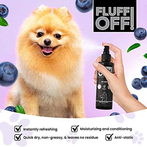Girl With The Dogs Fluff Off Blueberry Bubblegum Dog & Cat Spray, 8Wks+ - Image 5