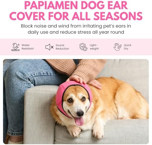 Waterproof Ear Covers for Bath & No Flap Ear Wraps for Dogs - Image 6