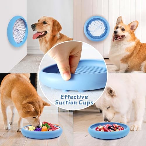 Dog Lick Bowl, Non-Slip Lick Mat Slow Feeder for Dogs & Cats - Image 7