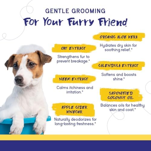 PupGrade Complete Care 4-in-1 Shampoo & Conditioner for Dogs - 16 fl oz - Image 5