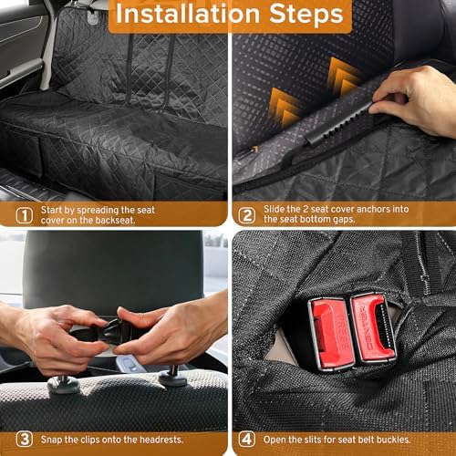 Dog Car Seat Cover Back Seat for Chevy Silverado/GMC Sierra 1500 2500 HD - Image 7