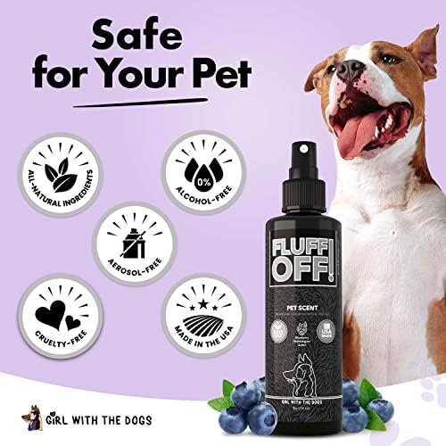 Girl With The Dogs Fluff Off Blueberry Bubblegum Dog & Cat Spray, 8Wks+ - Image 6