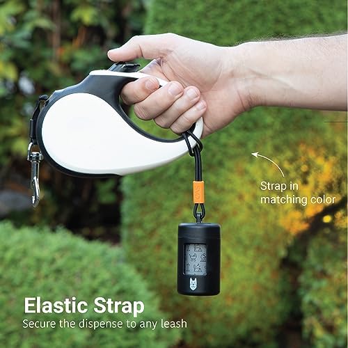 SVD.PET Retractable Dog Poop Bag Holder with 15 Waste Bags - Image 3