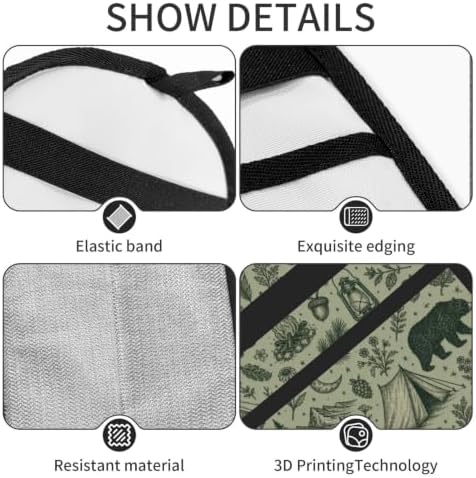 Camping Green Pet Hair Removal Glove Brush Pet Hair Remover Tool for Carpet - Image 4