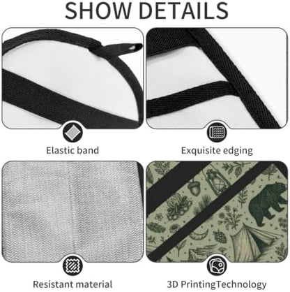 Camping Green Pet Hair Removal Glove Brush Pet Hair Remover Tool for Carpet - Image 4