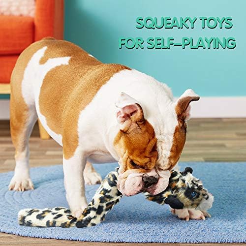 SHARLOVY Dog Squeaky Toys No Stuffing, 3 Pack Crinkle Dog Toys for Small - Image 6