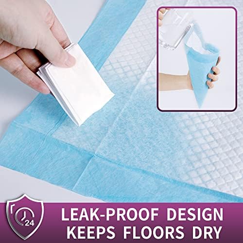 IMMCUTE Dog Pee Pads Extra Large, 30" x 36", 30 Ct, Jumbo-Size Pee Pads for Dogs, Thicken Puppy Pads XL Pet Training Pads, Super Absorbent & Leak-Proof Potty Pads for Dogs - Image 5