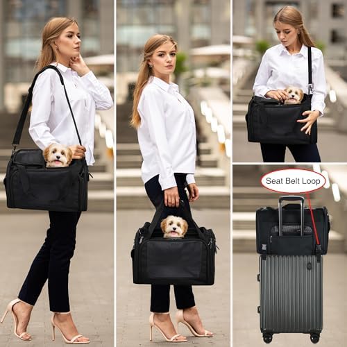 EliteField Deluxe Soft Pet Carrier for Cats and Dogs (3-Year Warranty) - Image 3