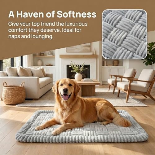 RYNVALE 59"x 27.6" Thickened Dog Bed Mat for Car Back Seat with Laundry Bag - Image 6