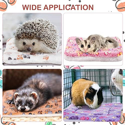 Tuanse 4 Pack Soft Pet Bed Mat Small Dog Crate Fleece - Image 6
