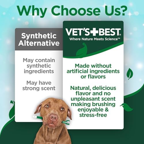 Vet's Best Enzymatic Dog Toothpaste Dental Gel, Vet Formulated 3.5 oz - Image 2