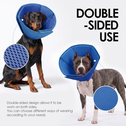 AOFITEE Dog Cones for Medium Dogs, Soft Dog Cone Collar After Surgery - Image 5