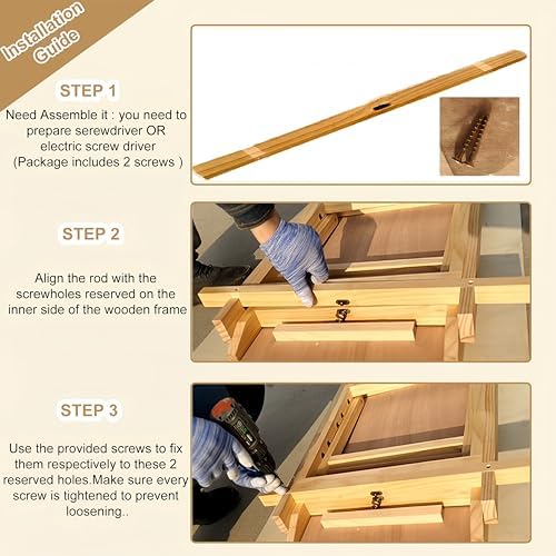 Foldable Wooden Dog Ramp Wooden Dog Ramp for Bed-5 Adjustable Heights - Image 6