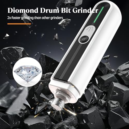 YABIFE 4-Lights Dog Nail Grinder, Easy Quick Locate Dog Nail Trimmers, for Puppy Paw Toenails or Pets from Small, Medium to Large, with Travel Lock, Whisper Quiet, Heavy Duty 3 Speeds - Image 5