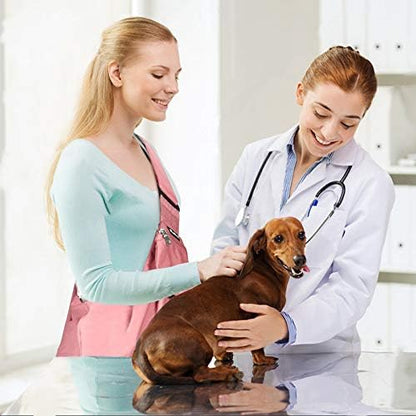SlowTon Dog Carrier Sling - Thick Padded Shoulder Strap Adjustable, Peach M - Image 2