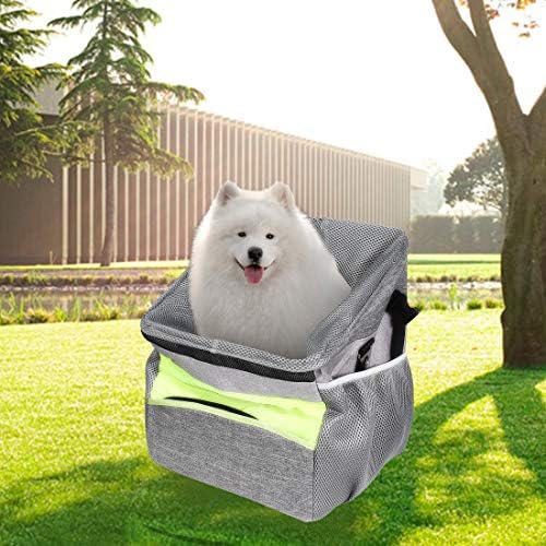 Dog Bike Basket, Expandable Soft Pet Carrier for Small Dogs - Image 3