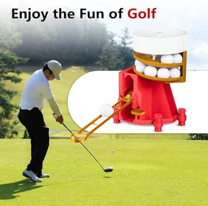 Golf Ball Dispenser, Golf Ball Launcher Pro(Gold+Red+White) - Image 4