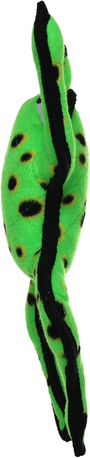 TUFFY - World's Tuffest Soft Dog Toy - Desert - Multiple Layers. Made Durable, Strong & Tough. Interactive Play (Tug, Toss & Fetch). Machine Washable & Floats (Phrog/Squid Combo Pack, Large)