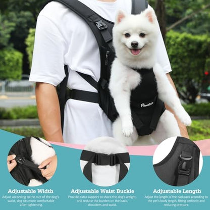 Pawaboo Pet Front Carrier Backpacks for Small Medium Dogs - Image 4