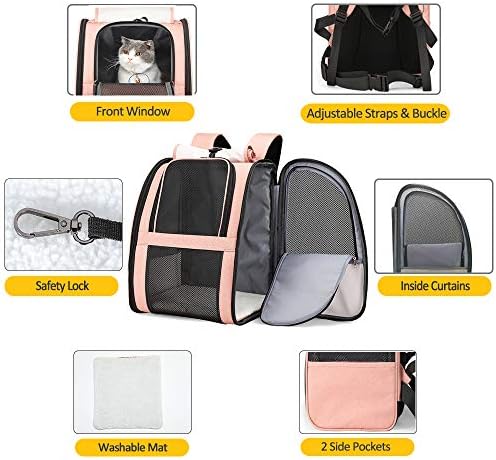 Texsens Innovative Traveler Bubble Backpack Pet Carriers for Cats and Dogs - Image 4