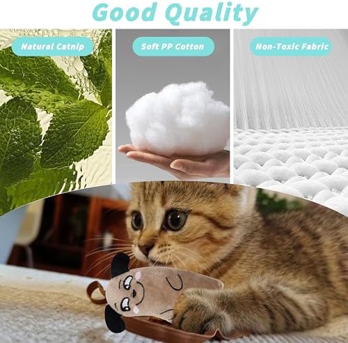 MMaiiu 5pcs Catnip Toys, Funny cat Toy, bite Resistant cat Toys - Image 3