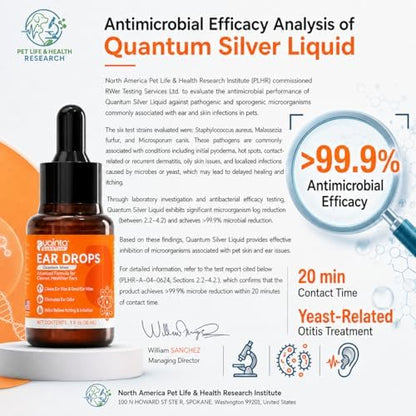 PUAINTA Dog Ear Cleaner Drops for Infection Treatment - Image 2