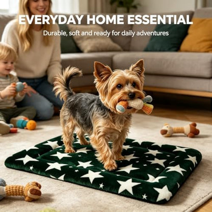 Dog Bed Mat - Soft Crate Pad for Kennel, Durable Pet Bed for Small Dogs & Cats - Comfort Support for Pet Crate, Cage, House - Image 5