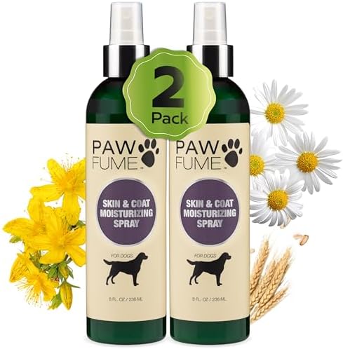 PAWFUME Skin & Coat Detangler Spray for Dogs, 2-Pack by Pawfume