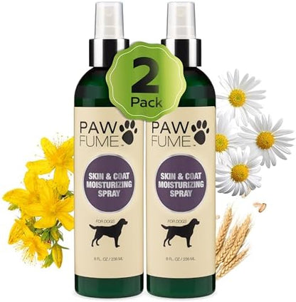 PAWFUME Skin & Coat Detangler Spray for Dogs, 2-Pack by Pawfume