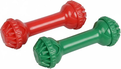 Bone Dog Chew Toy with Treat Dispenser - 2 Pack Tough Dog Toys for Teeth Cleaning, Dog Bone Toy for Small, Medium and Large Dogs