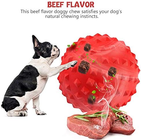 RHL Dog Squeaky Toys for Aggressive chewers Large Breed Balls Interactive Ball Toy Almost Indestructible Tough Durable Stick Medium Small Dogs Puppy Chew with Non-Toxic Natural Rubber - Image 4