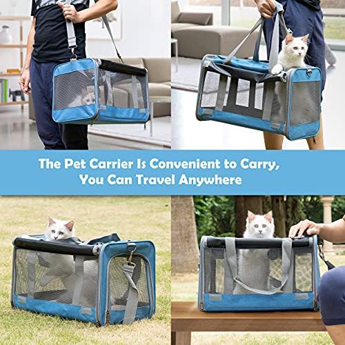 GAPZER Pet Carrier for Large and Medium Cat, Soft-Sided Pet Crate for Puppy - Image 6