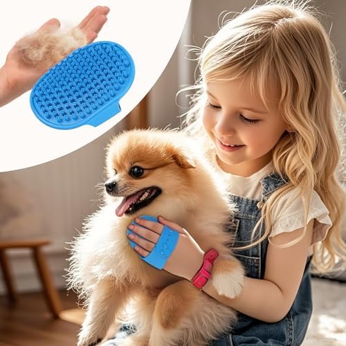 NVNAN Pet Shampoo Brush and Massage Bath Brush - Image 4
