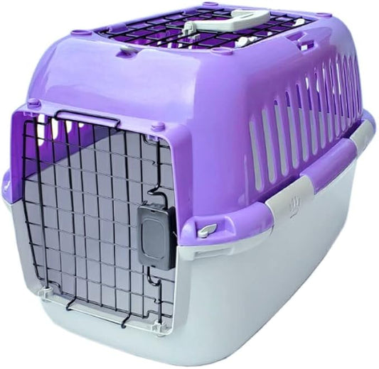 S Open Fantasy Carrier, Purple, Carrying Case, Hard Type, Load Capacity Up to 15.4 lbs (7 kg)