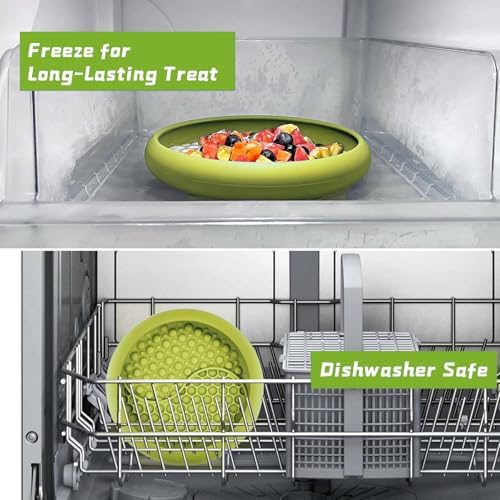 Dog Lick Bowl, Non-Slip Lick Mat Slow Feeder for Dogs & Cats - Image 6