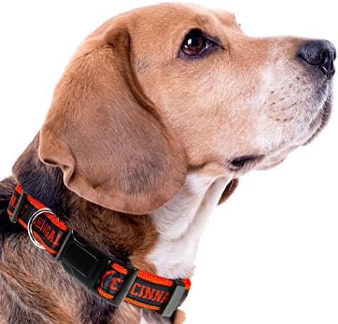 NFL PET Collar Cincinnati Bengals Dog Collar, Large Football Team Collar for Dogs & Cats. A Shiny & Colorful Cat Collar & Dog Collar Licensed by the NFL - Image 3