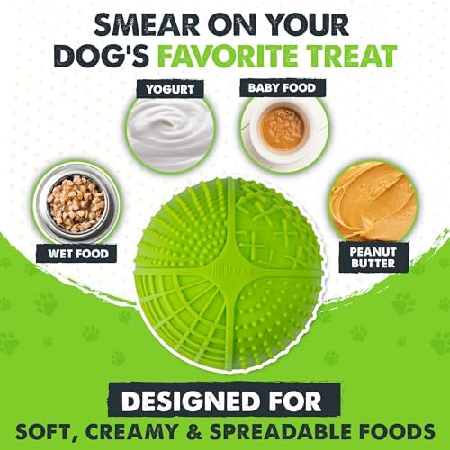 Mighty Paw Interactive Dog Lick Bowl, BPA-Free Silicone, Anxiety Relief, Dishwasher Safe, 2 Modes, 4 Textures, Dental Health - Image 4