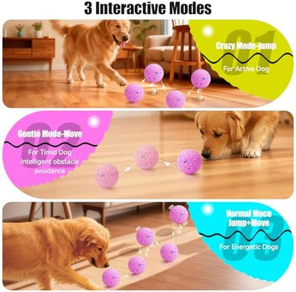 Interactive Dog Toys, Chew-Proof Dog Ball for Aggressive Chewers - Image 5