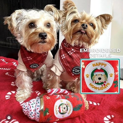 Haute Diggity Dog Howliday Cheer Mug Plush Dog Toy, Drink Parody Chew Toys - Image 5