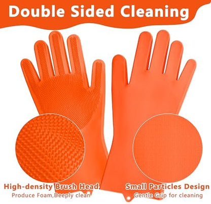 Pet Grooming Gloves—Dog Washing Gloves with High-Density Teeth - Image 4