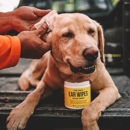 Natural Rapport Dog Ear Cleaner Wipes, Gentle Wax & Debris Wash, 100 Ct - Image 6