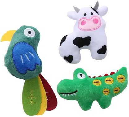 Catnip Toy, Cat Plush Chew Toy, Teeth Grinding Catnip Toy Cow Pet Supplies - Image 4