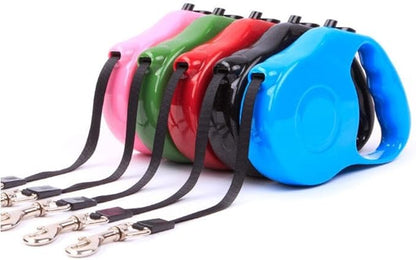 Auto Retractable Dog Leash Explore Training Lead - 10 Ft/16.11Ft Pet Dog Walking Running Rope