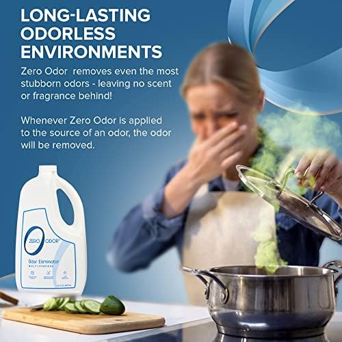 Zero Odor - Multi-Purpose Strong Odor Eliminator for Home, Office, Car, Bathroom, Hotel, Room Deodorizer, and Odor Neutralizer, 64oz Refill - Image 6