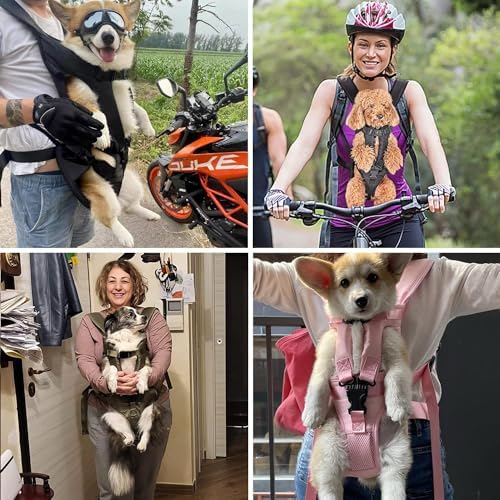 PetBonus Dog Front Carrier Backpacks, Legs Out Easy-fit Puppy Chest Carrier - Image 6