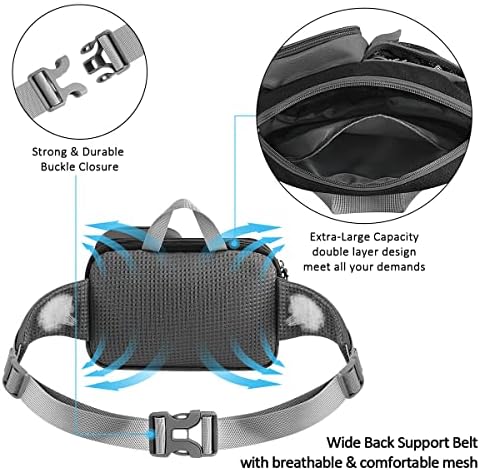 ETACCU Hands Free Dog Leash with Phone Pouch, Water Bottle Holder - Image 4