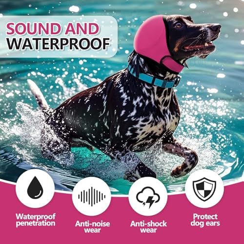 Dog Ear Protector, Blocks Water from Entering Ears for Bath, Keeps Calm During Grooming & Blow Drying - Image 7